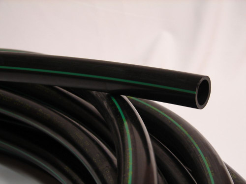 POLY PIPE 3/4 inches X 100 ft 100PSI Green Stripe<sup>®</sup>