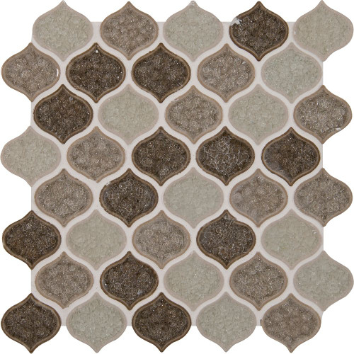 Taza Blend 12 Inch.  X 12 Inch.  X 8 Mm Glass Mesh-Mounted Mosaic Wall Tile (10 Sq. Feet. /Case)