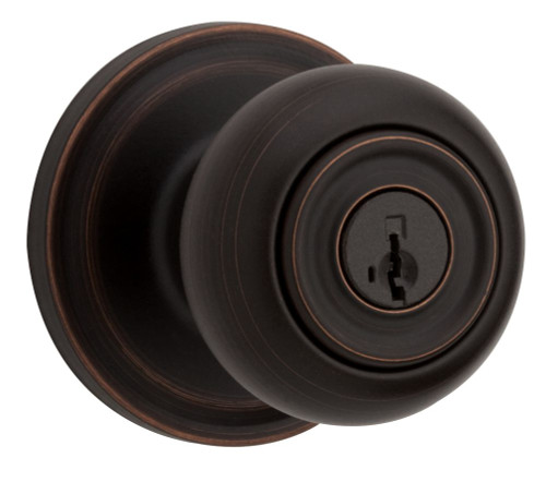 Phoenix Keyed Entry Knob, Venetian Bronze