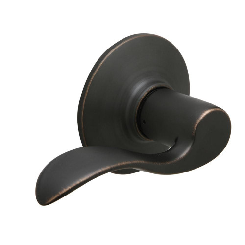 Non-locking Interior - Hall & Closet Lever, Accent, Aged Bronze