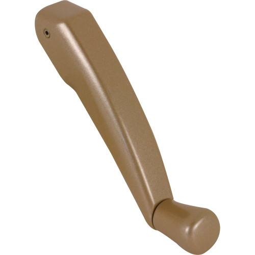 Low Profile Folding Crank Handle, Coppertone