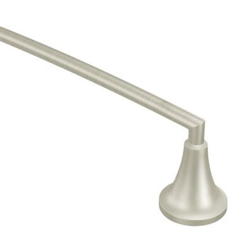 Icon Brushed Nickel 18 Inch Towel Bar