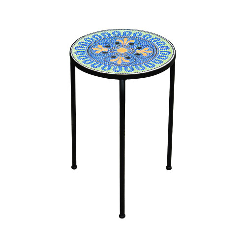 Sunjoy Monterey Blue 14" Plant Stand