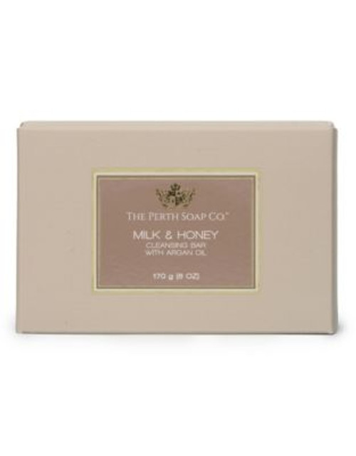 Perth Soap Milk and Honey Cleansing Soap Bar - WHITE