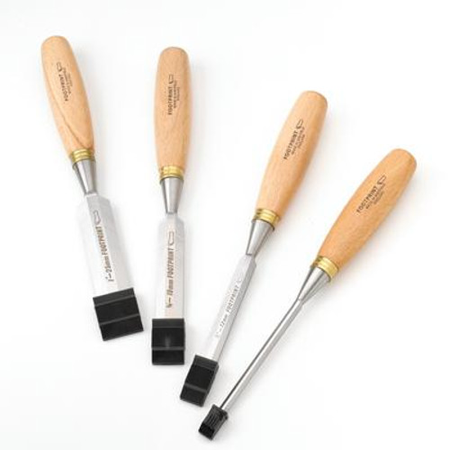 Footprint Tools Wood Chisel Set - 4 Pcs