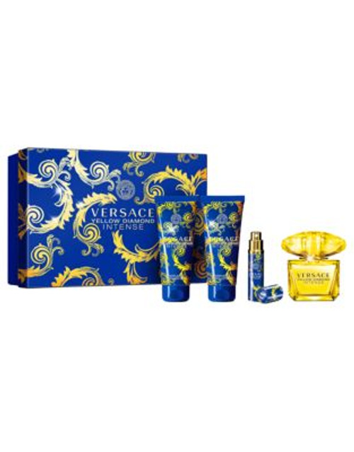 Versace Four-Piece Yellow Diamond Intense Eau de Parfum Set - 90 ML