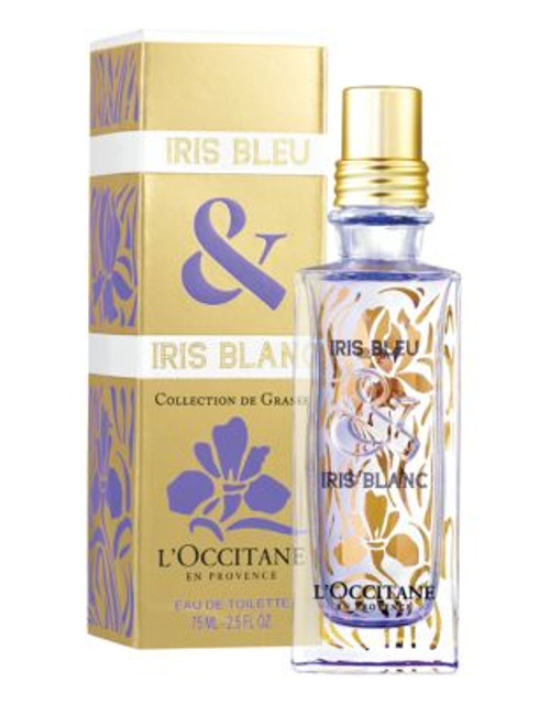 L Occitane Iris Bleu and Iris Blanc Eau de Toilette - 75 ML