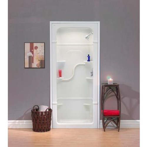 Madison 36 Inch 1-piece Acrylic Shower Stall- Right Hand