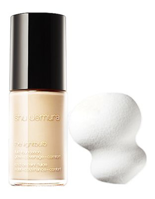 Shu Uemura Lightbulb Foundation and Sponge Set - LIGHT SAND