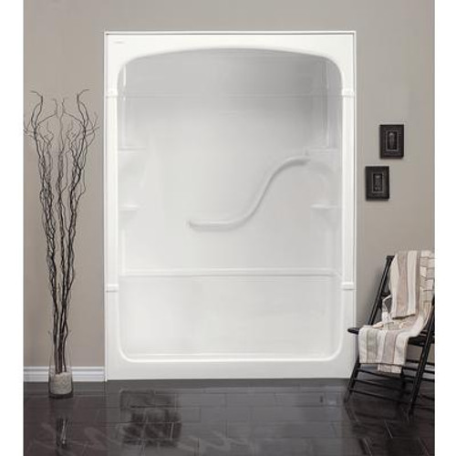 Madison 60 Inch 1-piece Acrylic Shower Stall no seat- Right Hand