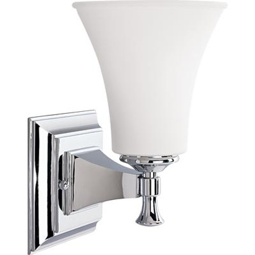 Fairfield Collection Chrome 1-light Wall Bracket