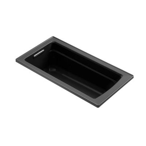 Archer 5 Foot Bath in Black Black