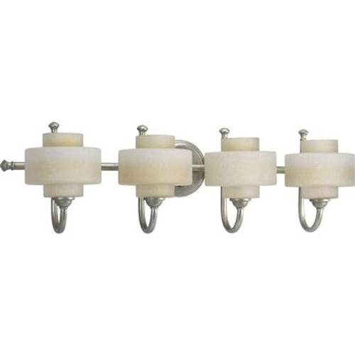 Ashbury Collection Silver Ridge 4-light Vanity Fixture