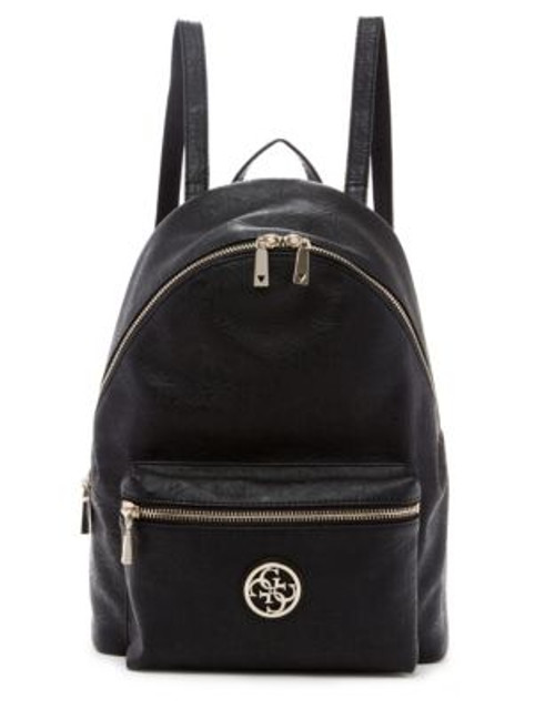 Guess Leeza Logo Backpack - BLACK