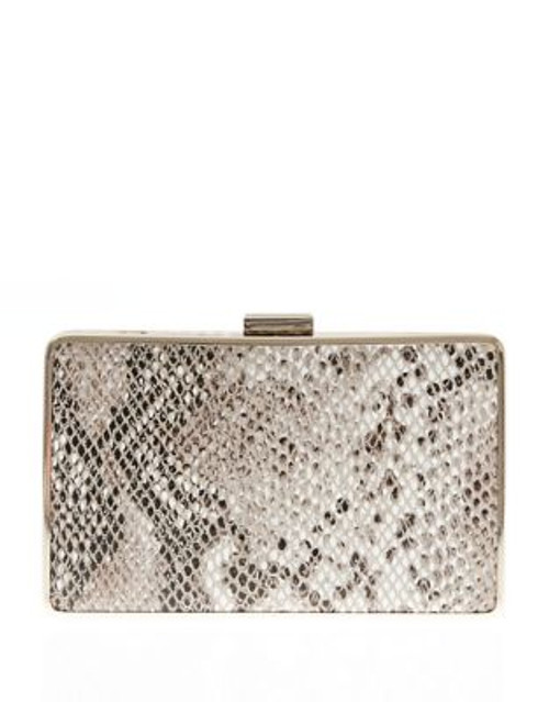 Jessica Mcclintock Ella Clutch - PUTTY BLACK