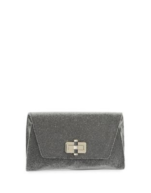 Diane Von Furstenberg Beaded Envelope Clutch - GREY