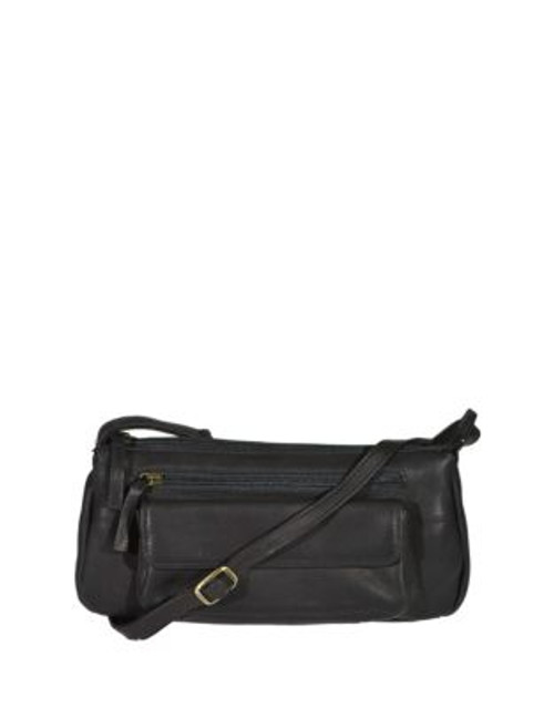 Derek Alexander Small Top Zip Bag - BLACK