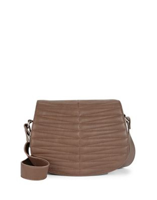 Steve Madden Saddle Crossbody Bag - DARK BROWN