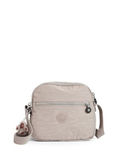 Kipling Keefe Nylon Crossbody Bag - GREY