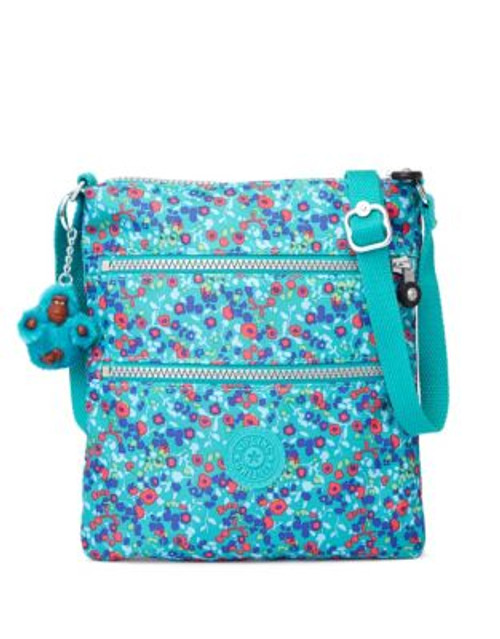 Kipling Keiko Printed Crossbody Bag - GREEN