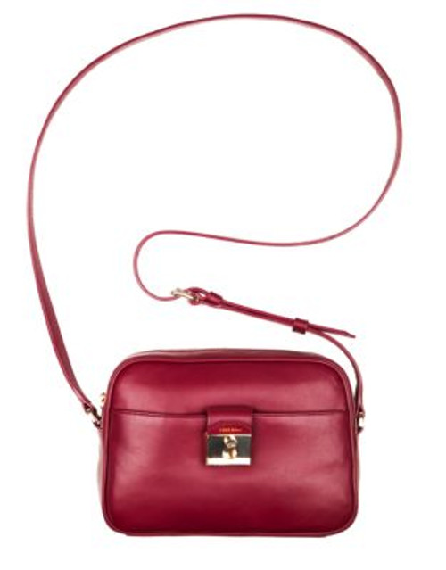 Cole Haan Tartine Leather Crossbody - ZINFANDEL