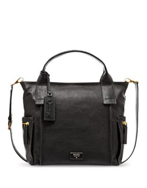 Fossil Emerson Satchel - BLACK