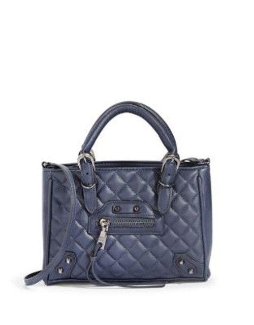 Steve Madden Quilted Crossbody Bag - DARK NAVY