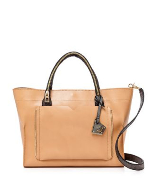 Botkier New York Tribeca Open Satchel - CAMEL/BLACK