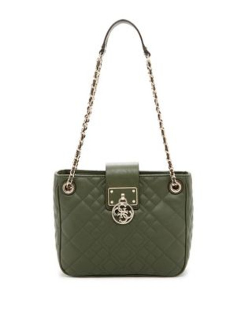 Guess Aliza Shoulder Bag - GREEN