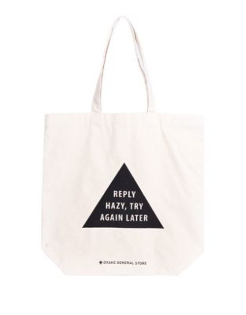 Drake General Store Magic 8 Ball Tote - WHITE