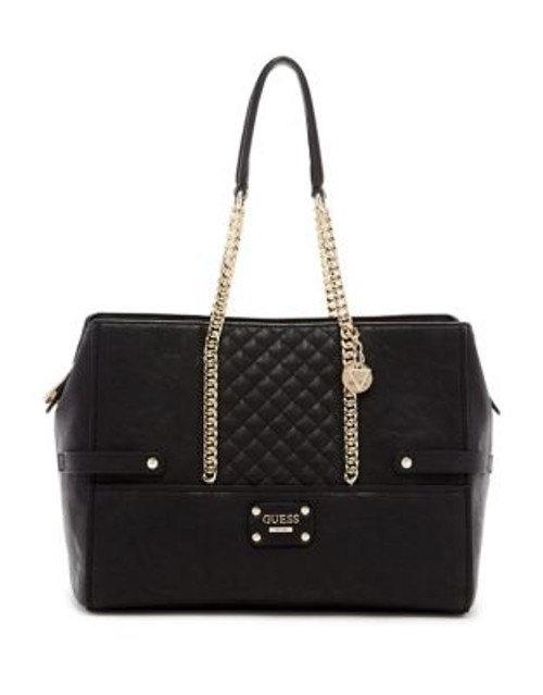 Guess Latisha Girlfriend Satchel - BLACK