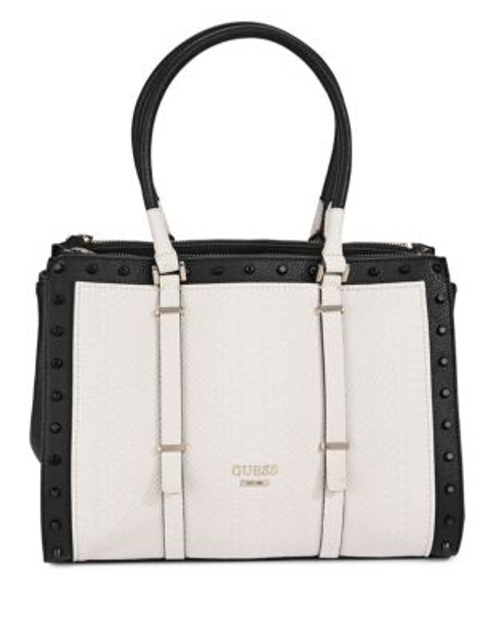 Guess Basel Tote Bag - ALMOND MULTI