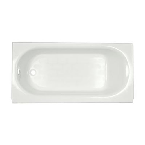 Princeton 5 feet Americast Bathtub with Left-Hand Drain in White