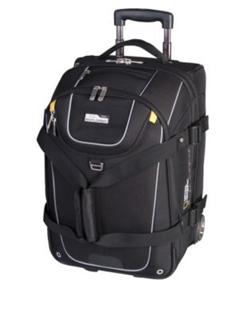 National Geographic Appalachians 20 Inch Wheeled Upright Suitcase - BLACK - 20