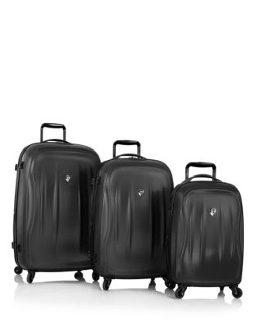 Heys SuperLite 3 Piece Set - BLACK - 3PC