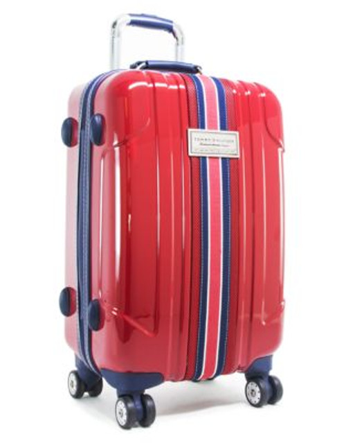 Tommy Hilfiger Santa Monica 24-Inch Hardside Suitcase - RED - 25