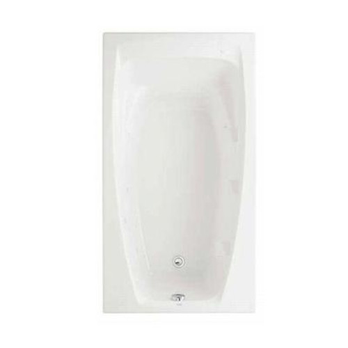 Colony 5 feet Acrylic Bathtub with Reversible Drain in White