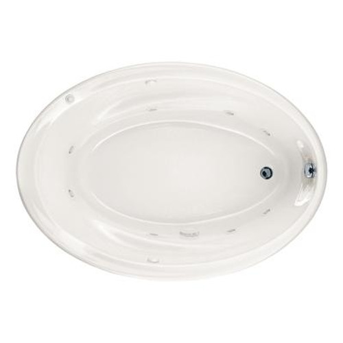 Savona EverClean 5 feet Whirlpool Tub with Reversible Drain in White