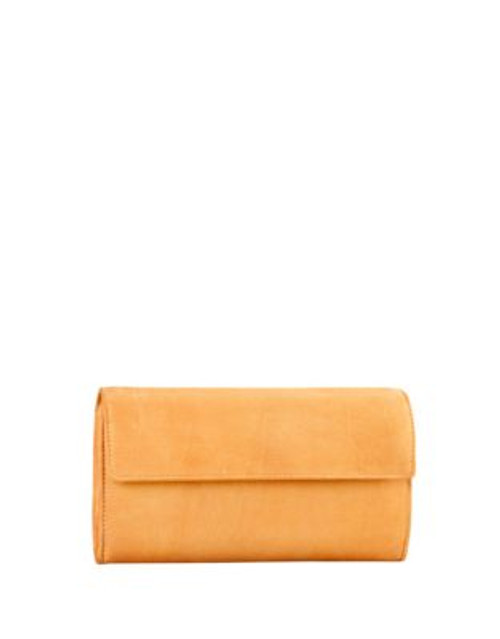 Derek Alexander Large Multi Card Wallet - TAN