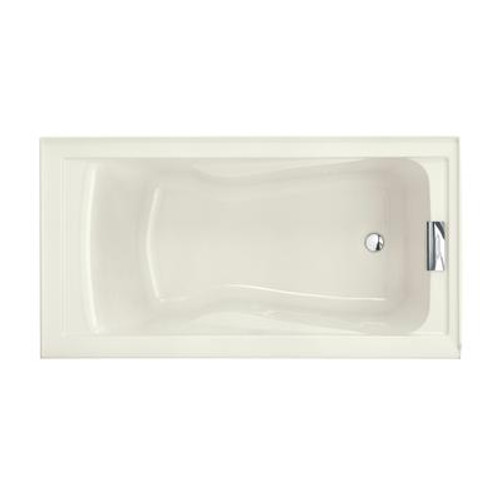 Evolution 5 feet Bathtub with Reversible Drain in Linen