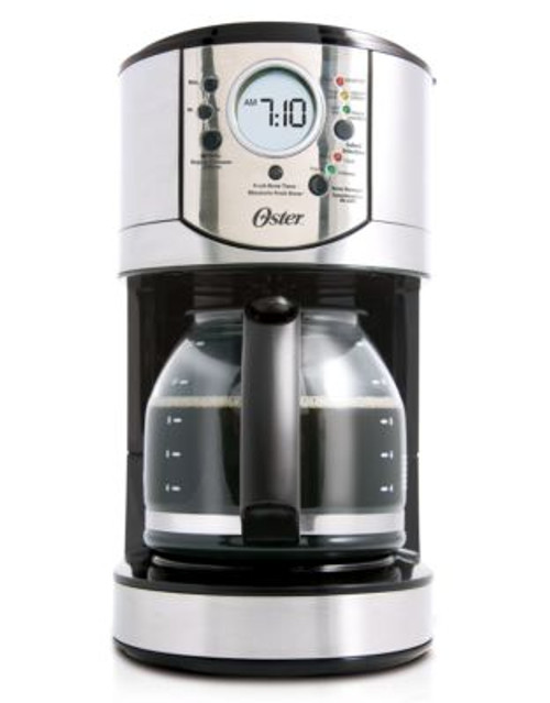 Oster 12 Cup Programmable Stainless Steel Coffee Maker - STAINLESS STEEL