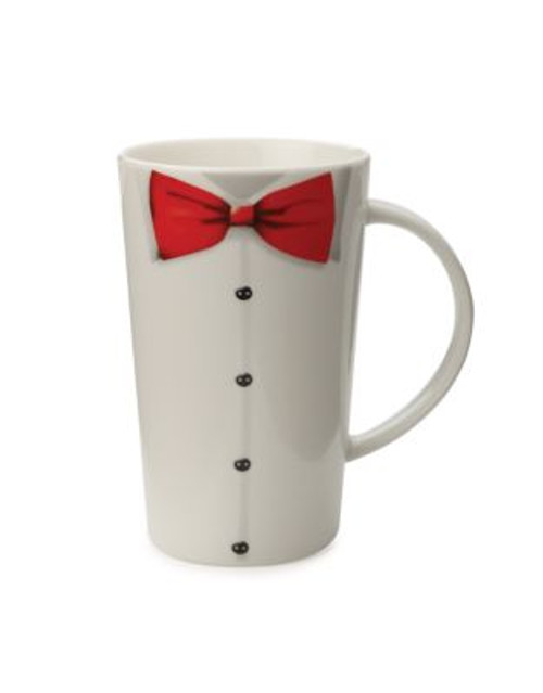 Maxwell & Williams Christopher Vine Gentleman White Mug - WHITE