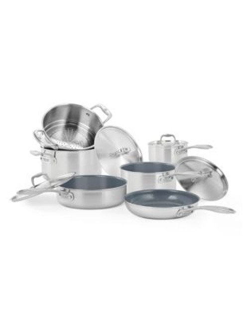 Henckels International Sol II 10 Piece Cookware Set with Ceraforce - SILVER