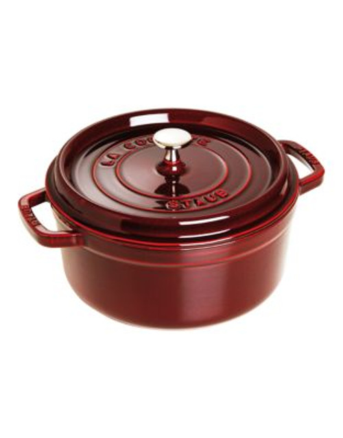 Staub 11 1/2 Inch Oval Cocotte - GRENADINE - 5.2L