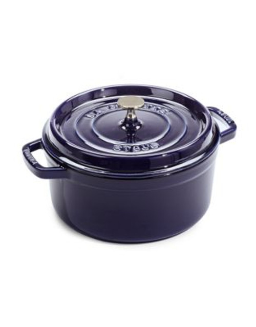 Staub 9 Inch Round Cocotte - BLUE - 3.8 L