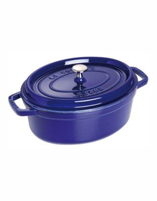 Staub 5.4 L Oval Cocotte - DARK BLUE - 5.4 L