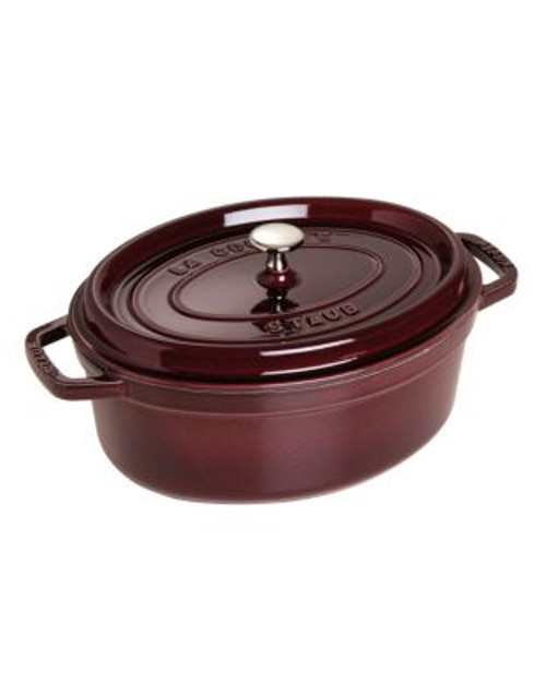 Staub Oval Cocotte - AUBERGINE - 4.25