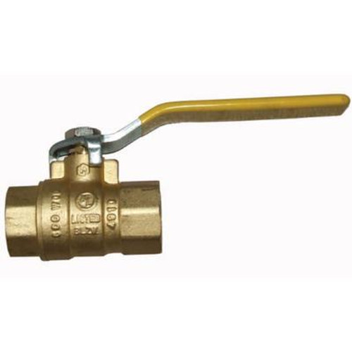 1/2 Inch Female Iron Pipe Full Port Gas Ball Valve