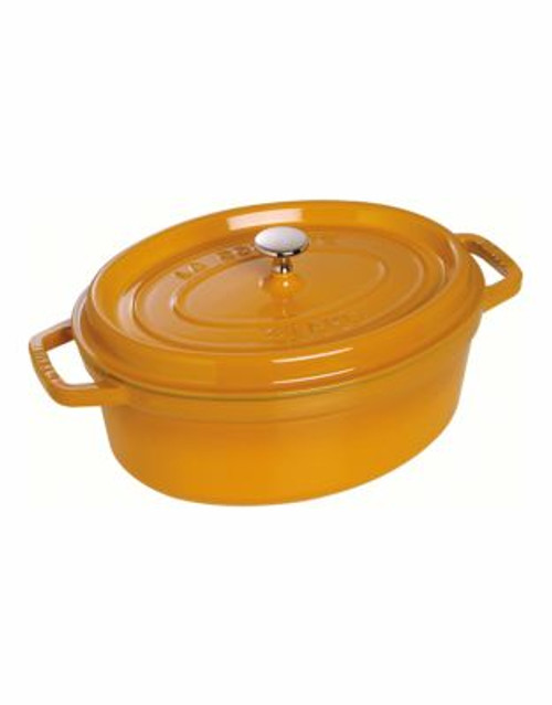 Staub 3.2L Oval Cocotte - MUSTARD - 3.2 L