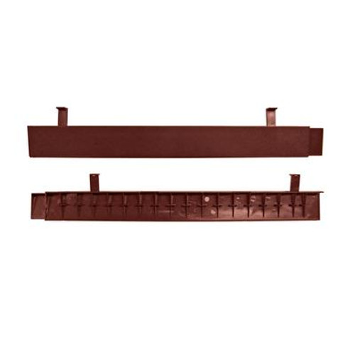 Multy Home Envirotile Border Straight Terra Cotta (Package of 4)